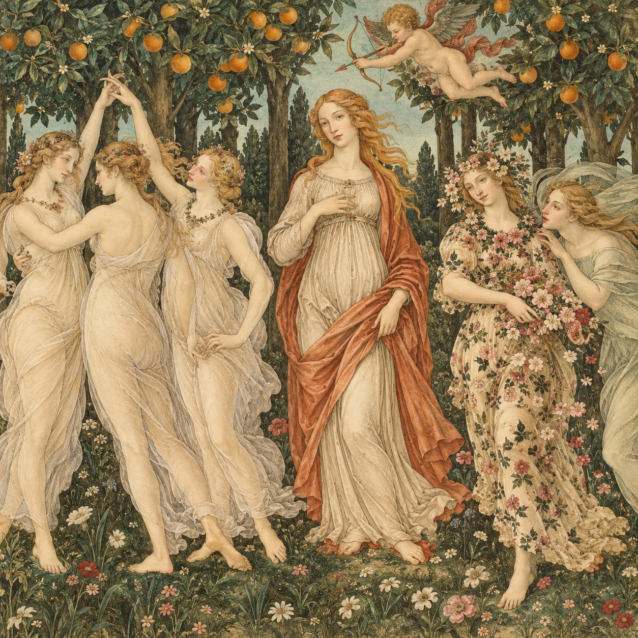 Botticelli — Primavera