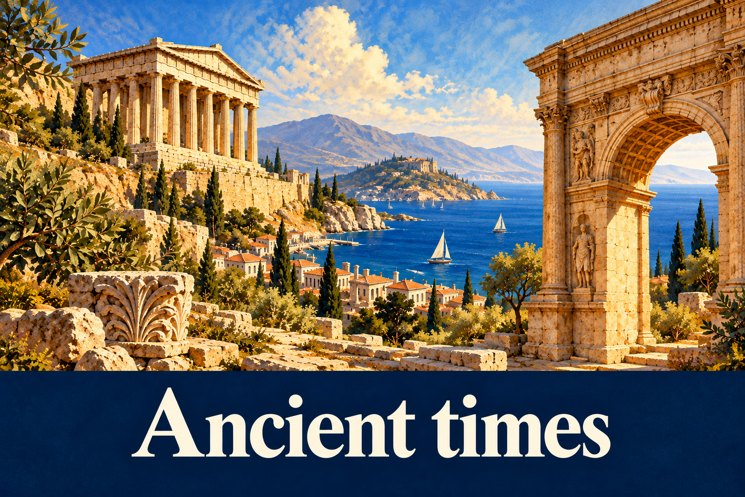 Ancient times — ouvrir le cours Genially